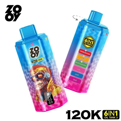 ZOOY VAPE 6 Í 1 120000PÚFFUM